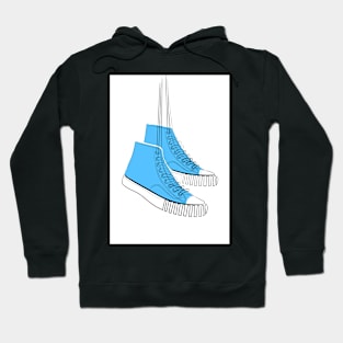 Favourite Shoes ( blue version ) Hoodie